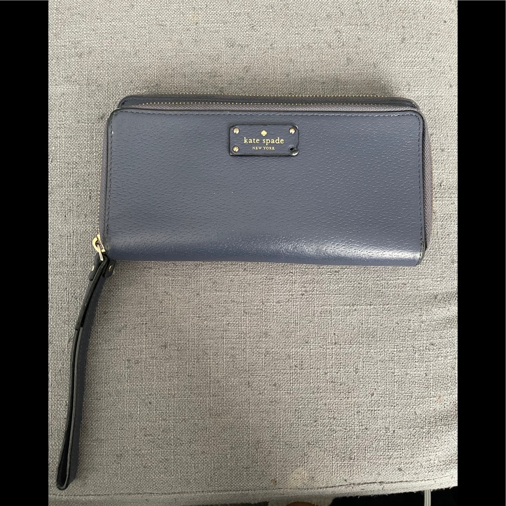 Kate Spade Purple Gray Wallet